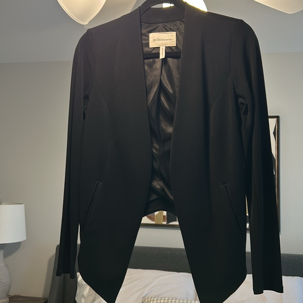 Bcbgeneration, Size Small, Black Open Front Blaze… - image 4